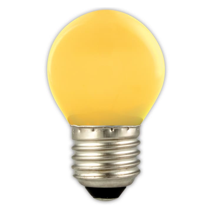 Calex E27 1W Sárga 45mm Dekoratív LED Izzó
