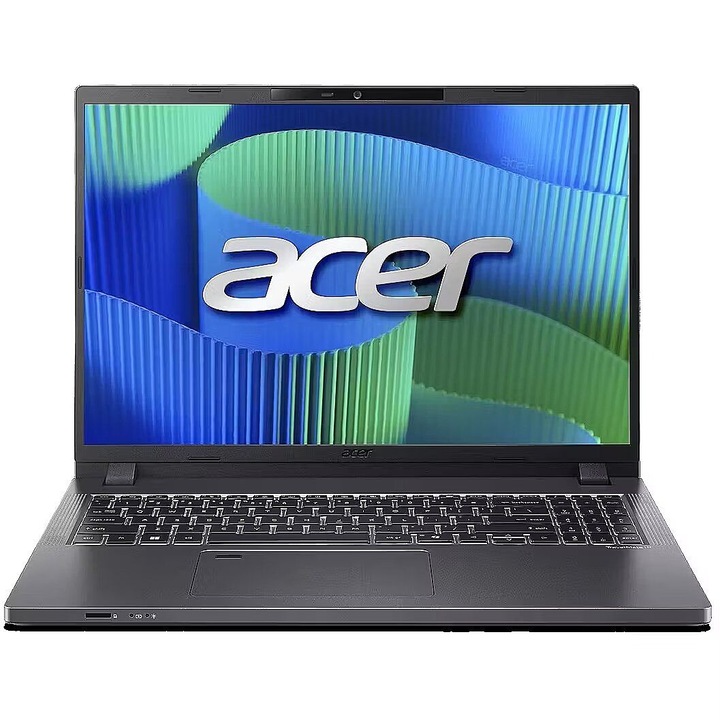 Laptop Acer TravelMate P2, 16 inch 1920 x 1200, Intel 125H 14 C / 18 T, 4.50 GHz, 18 MB Smart Cache cache, 115 W, 16 GB DDR5, 512 GB SSD, Intel Arc Graphics, Windows 11 Pro