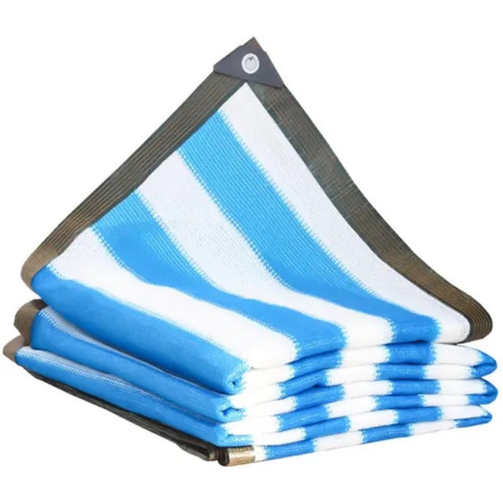 Plasa de umbrire 3x3m, protectie UV 90%, polietilena, rezistenta, negru