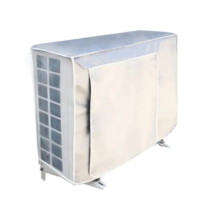 Husa protectie aparat aer conditionat outdoor impermeabila reflectorizanta argintie 120x80cm