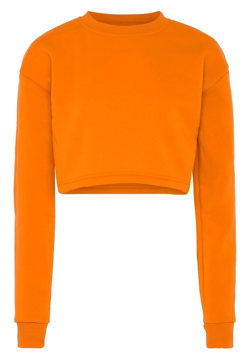 Női pulóver AODA – narancssárga, XL