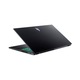 Лаптоп Acer AMD Ryzen NH.U3QEX.007, 15.6 инча 1920 x 1080 пиксела, AMD 6 C / 12 T, 4.55 GHz, L2 Cache: 3 MBL3 Cache: 16 MB кеш, 54 W, 16 GB DDR5, 512 GB SSD, nVidia, Без операционна система, Английска клавиатура, Черен