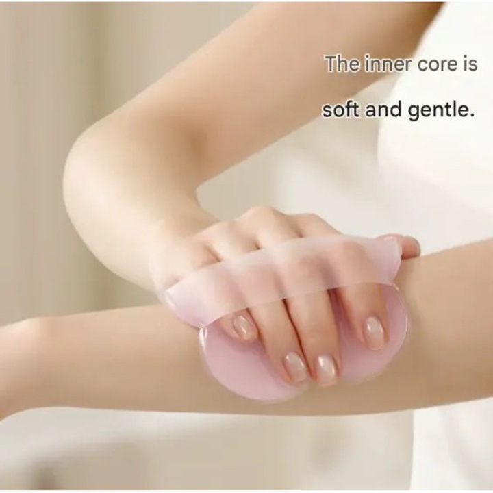 Manusa reutilizabila aplicare crema, flexibila, culoare alba, marime universala