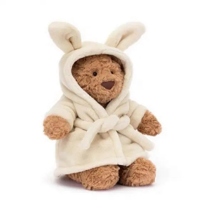 Plüssjáték, kényelmi baba, maci, 26 cm