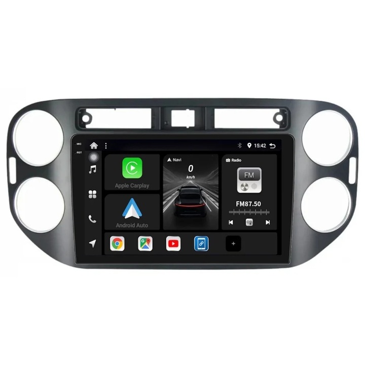 Navigatie Digital IQ VW Tiguan 1 2010-2018 2K 8GB 128GB 8 CORE