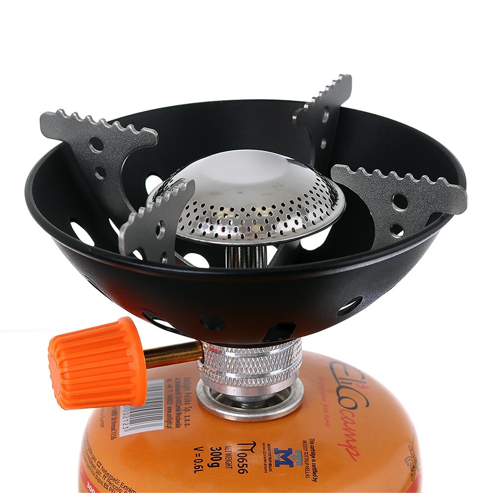 Aragaz portabil mini pentru camping si turism + butelie de gaz de 300g