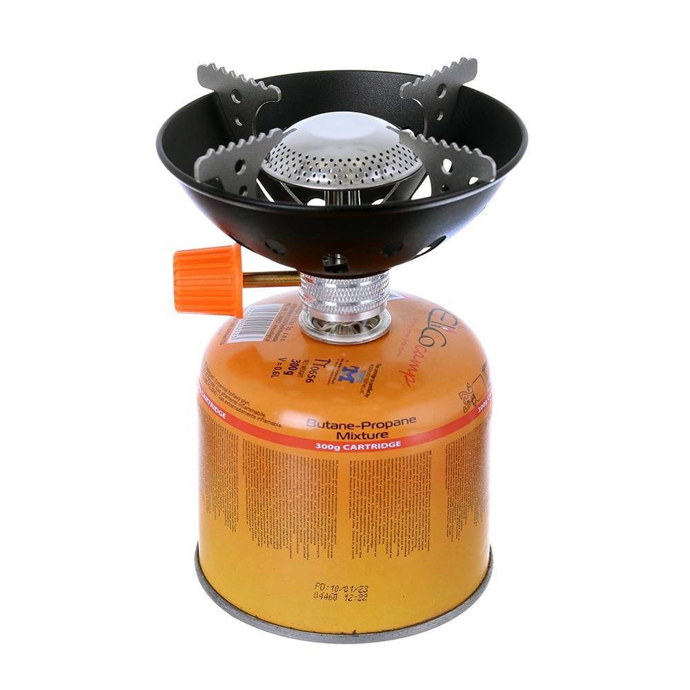 Aragaz portabil mini pentru camping si turism + butelie de gaz de 300g