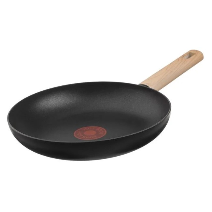 Teflonos Alumínium Serpenyő "Ebony" Puha Fogantyúval & Hőmérsékletjelzővel Ø28cm