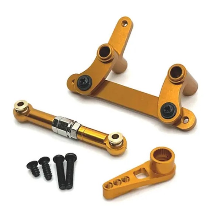 Brat servo metalic aurit pentru unitate directie 1/16 RC car