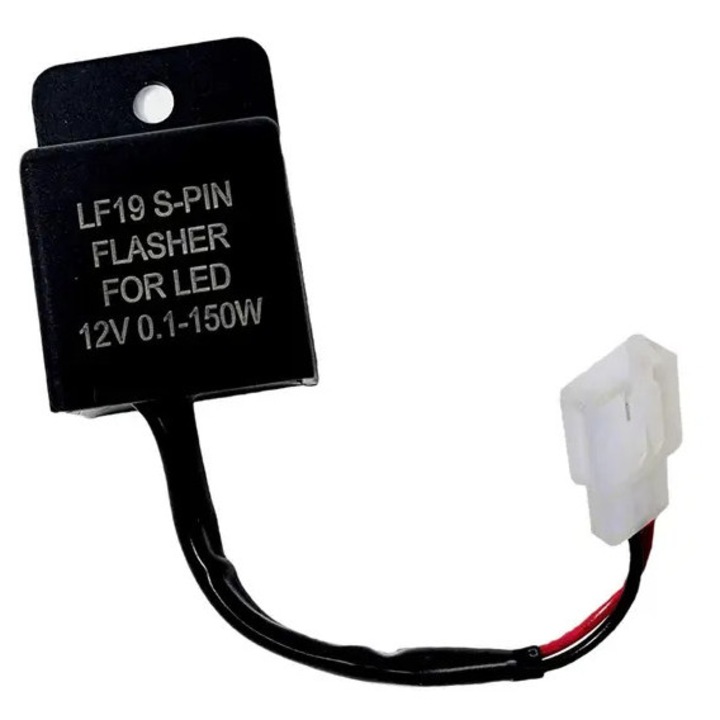 Releu semnalizare LED motocicleta 12V 2 pini 5V 10A