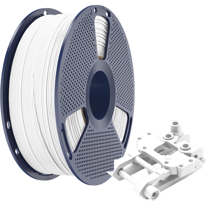 Filament, Sunlu ABS, 1 kg, Fehér, 3D nyomtatóhoz