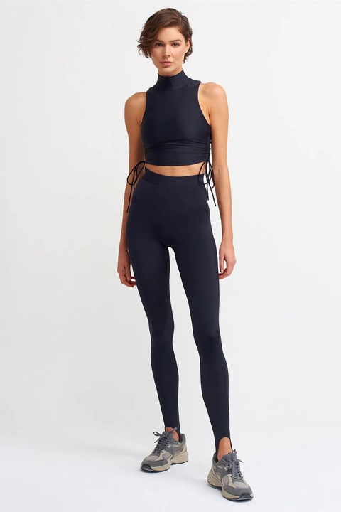 Colanti Dilvin, Femei, Slim-Fit, Albastru Marin, elastic, 80% poliamida, S INTL