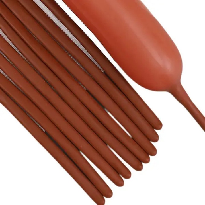 Kreatív vastag latex lufi, barna, 260, 100 db-os szett