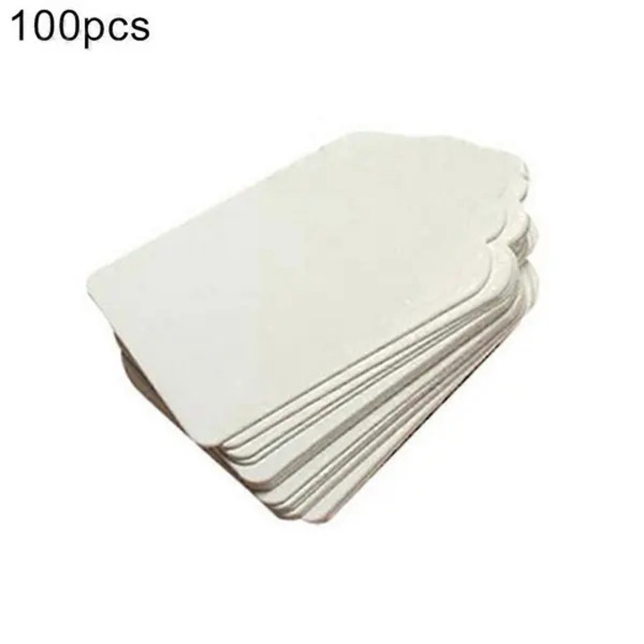 Etichete suspendate din hartie kraft 5x3cm set 100 buc