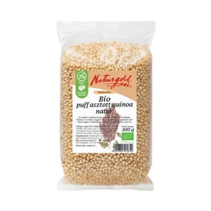 Quinoa expandata natur bio Naturgold, 100g