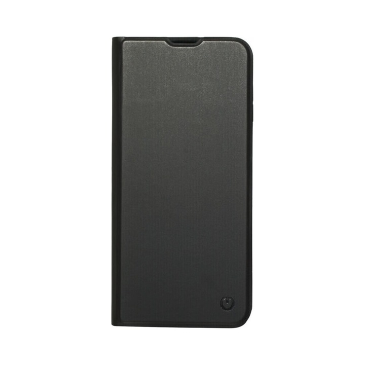 Husa de protectie tip carte CENTO Soho compatibila cu Honor 600 Lite, Negru, Premium, Inchidere magnetica, Protectie Sporita, Anti soc, Anti zgarieturi, Functie de stand