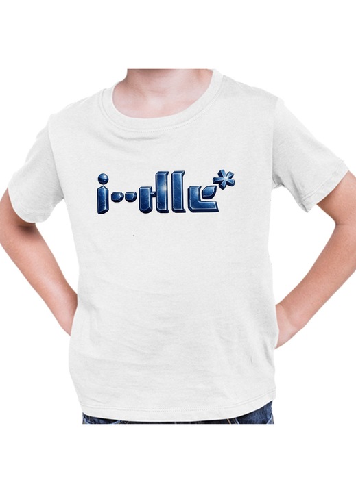 Gyermek polo I-dle Korea Kpop Merch Bts GI-dle, Fehér