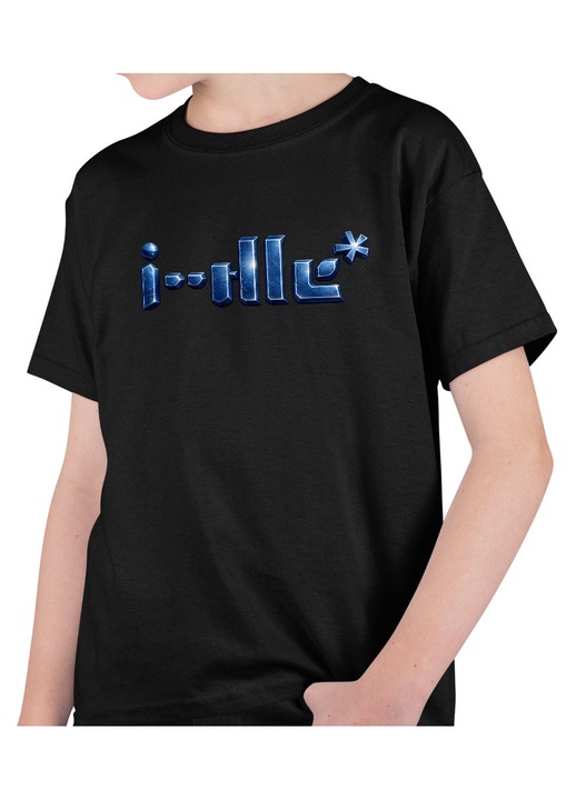 Gyerek Fiú Póló I-dle Korea Kpop Merch Bts GI-dle, Fekete, 116-122 CM