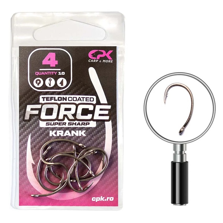 Carlige CPK Force Teflon Krank Nr.10