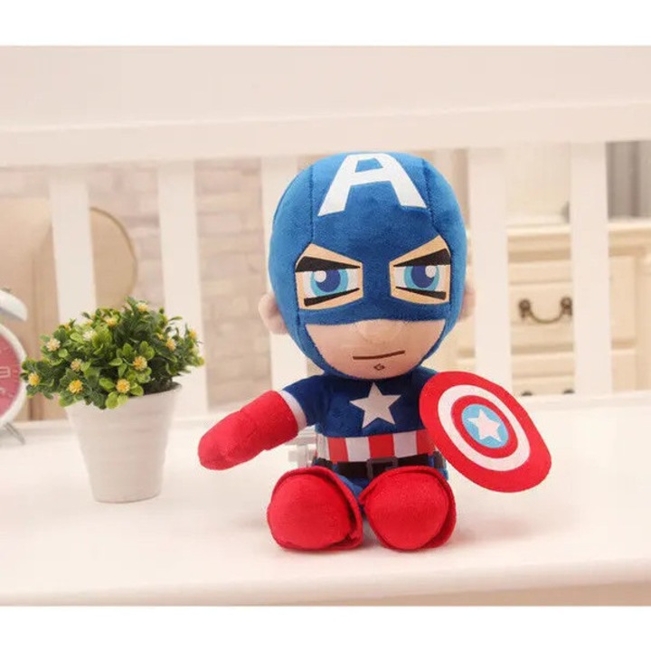 Плюшена играчка Spiderman Avengers 27см многоцветна