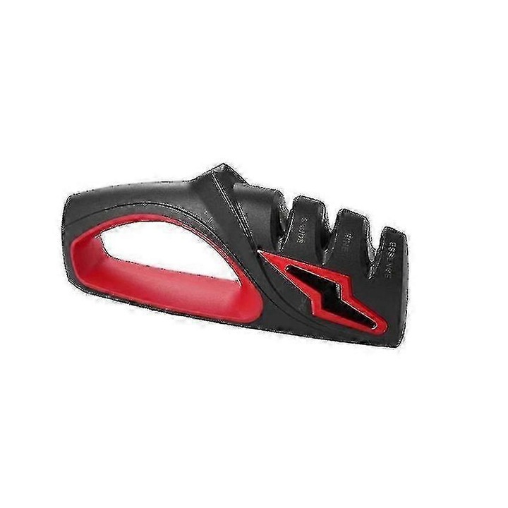 Instrument profesional ascutire 3 trepte, multifunctional, negru, 20.5x9x4.4cm