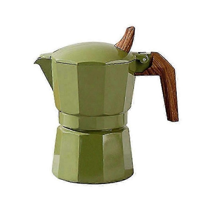 Moka eszpresszó kávéfőző dupla szeleppel, 150ml, fehér, alumínium