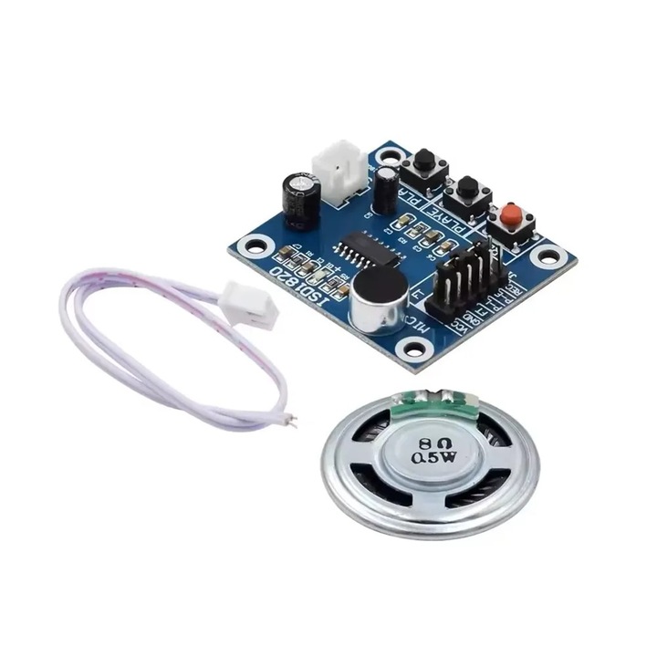ISD1820 Hangrögzítő Modul Mikrofonnal
