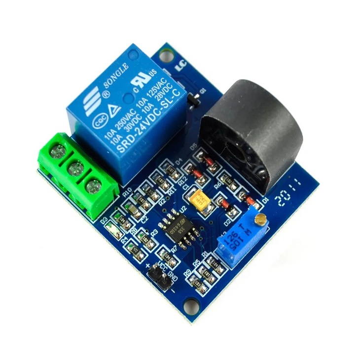 Túláramvédelmi Relé Modul 5A - 24V