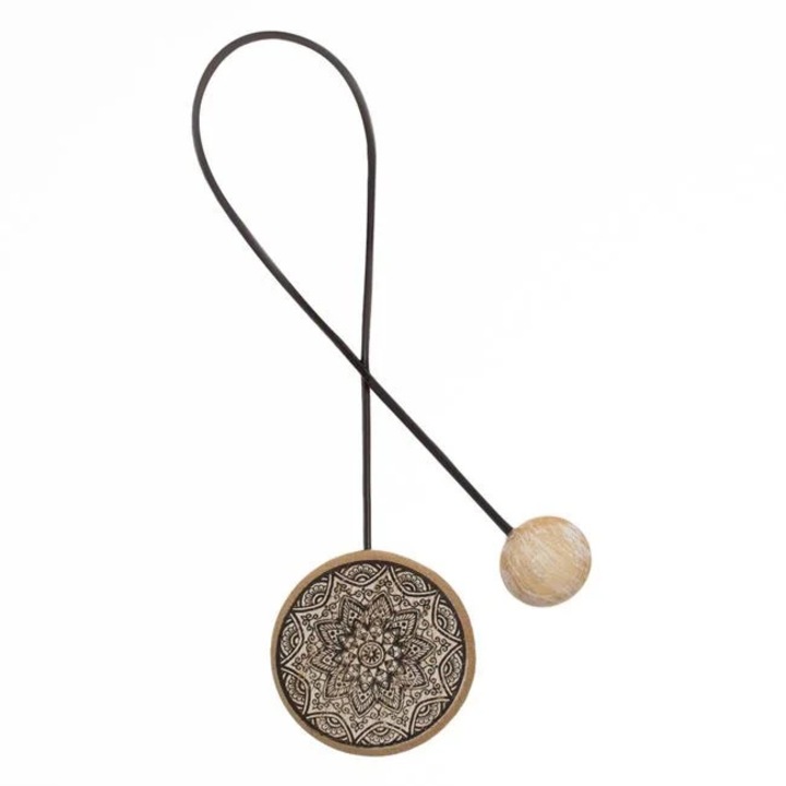 Magnet pentru Perdea Disc cu Model Mandala