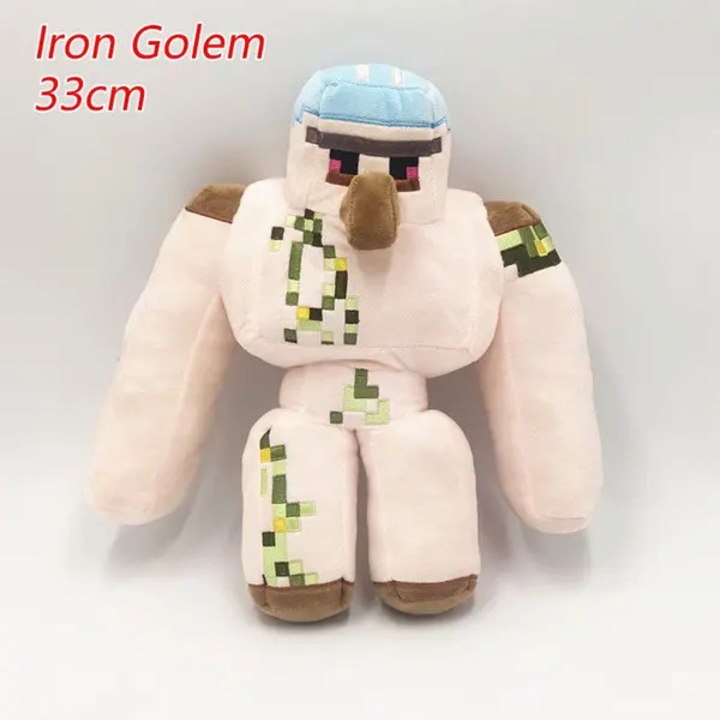 Minecraft plüssjáték, szett, különböző karakterek, többszínű, 16x33cm