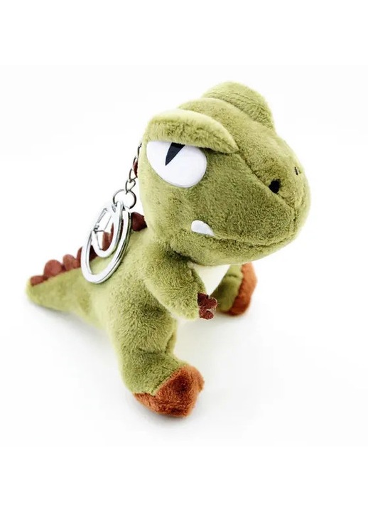 Breloc jucarie dinozaur plus 10cm multicolor