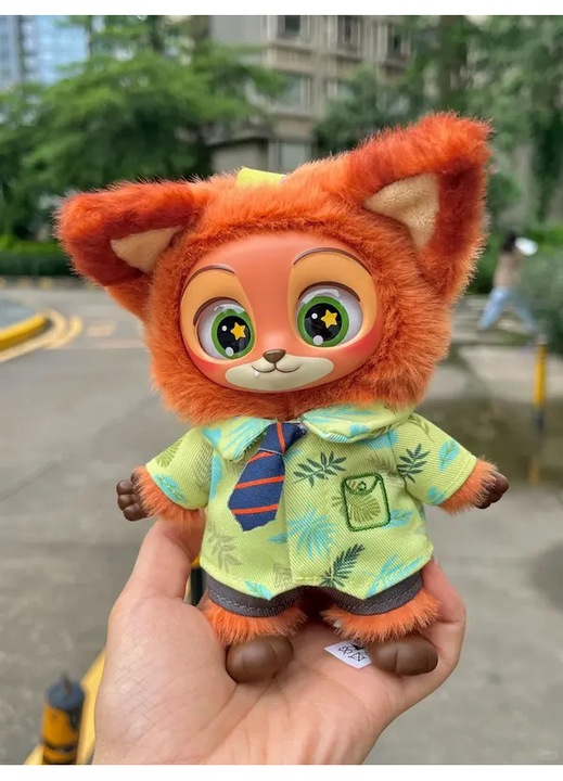 Zootopia kulcstartó plüss vinil inga többszínű