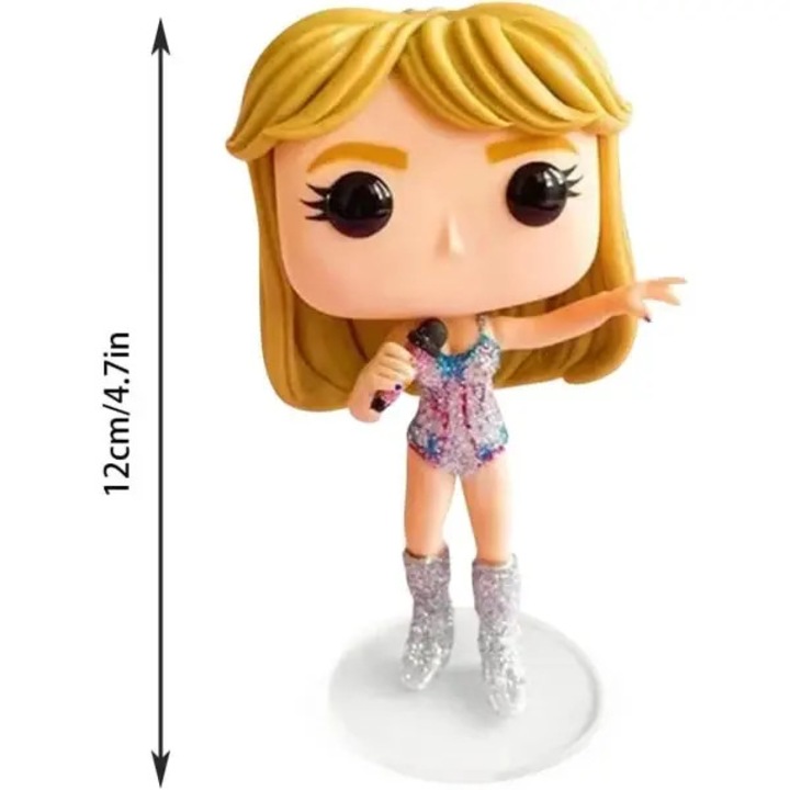 Винилова фигурка Taylor Swift, 12.5см, синя