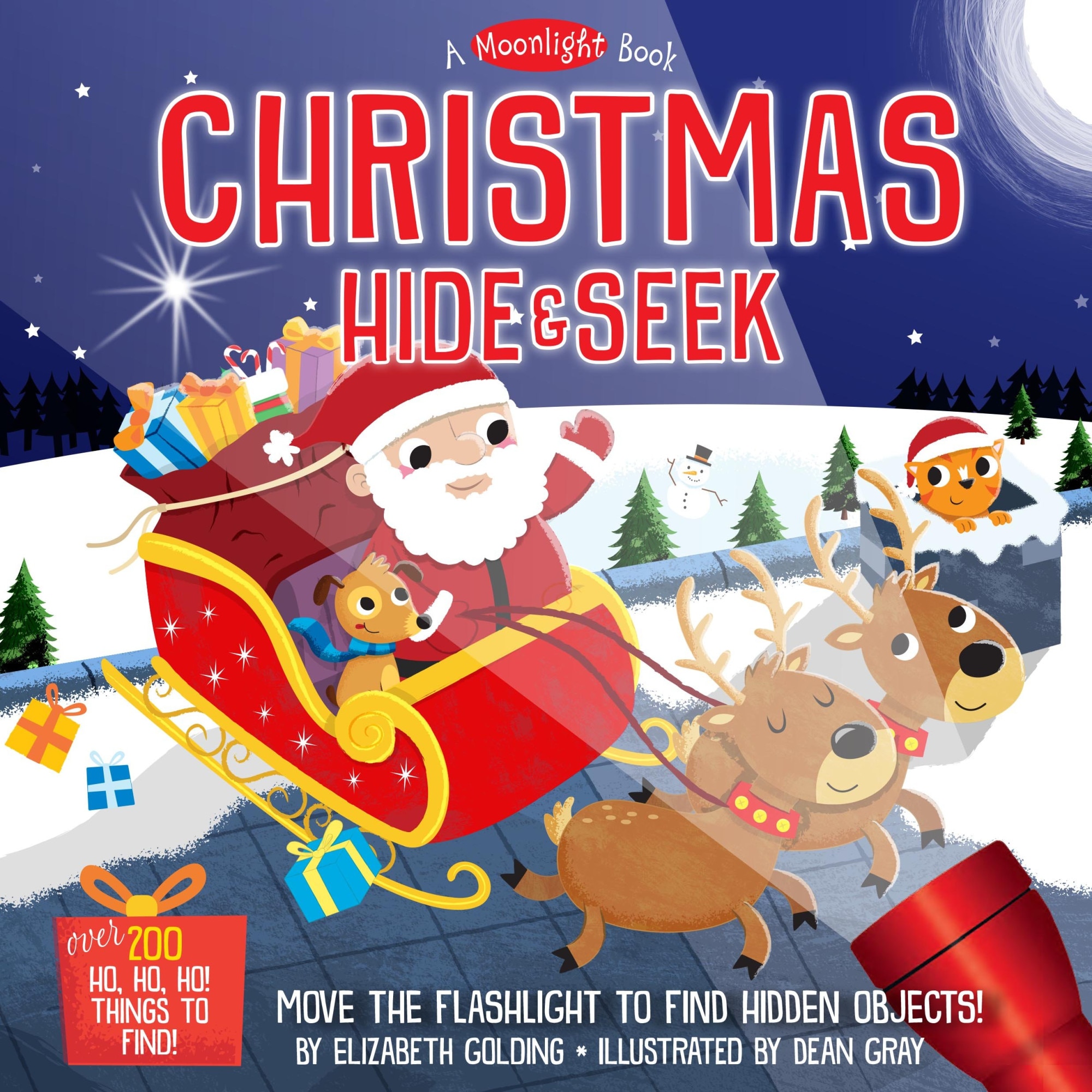 A Moonlight Book: Christmas Hide-And-Seek - Dean Gray,Elizabeth Golding
