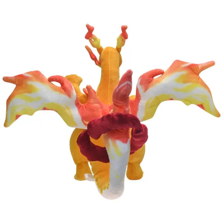 Gigantamax Charizard plüssjáték, puha, 53x30x38cm, többszínű