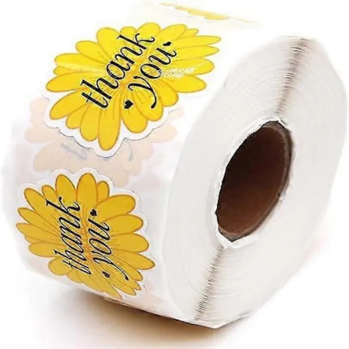 Etichete autoadezive, 3.8cm, 500 buc, alb