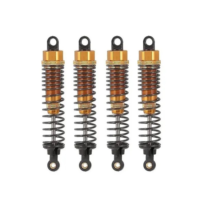 Set 4 amortizoare metalice 98x90mm galben 20g 1/10 Off Road Truck