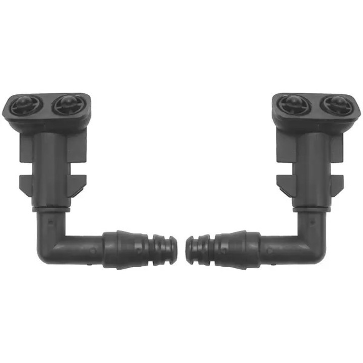 Комплект 2 дюзи за миене на фарове Opel Vectra C 2003-2008 черен 10x3x3cm