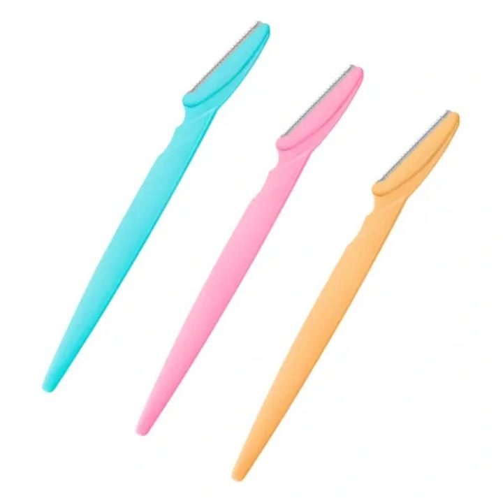 Set 48 aparate de ras pentru fata, multicolor, 10x2cm