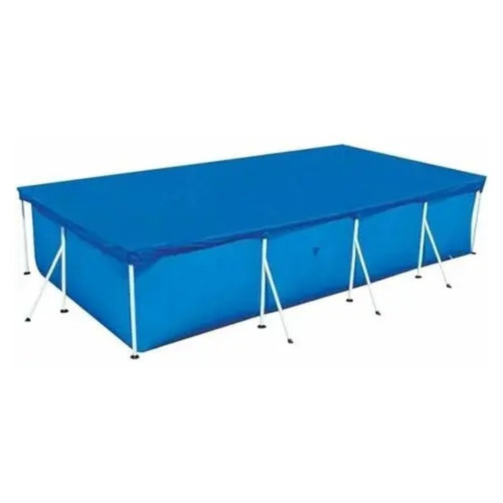 Acoperis piscina dreptunghiular 300x200cm albastru rezistent UV