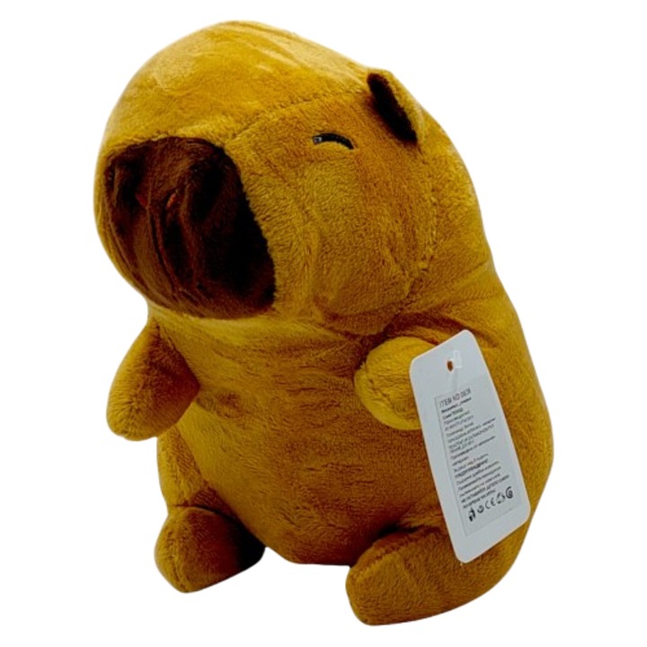 Kapibara játék, plüss, 20 cm