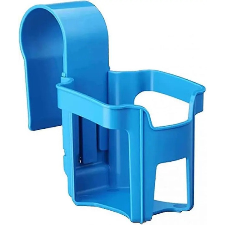 Поставка за напитки за басейн, синя, пластмаса, 1 бр., 2x2см
