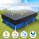Husa pentru piscina dreptunghiulara 220x150cm negru rezistenta UV impermeabila