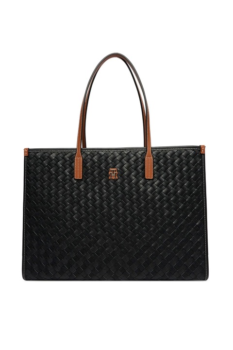 Női táska Tommy Hilfiger AW0AW18394, Fekete, 43 x 31 x 18 cm