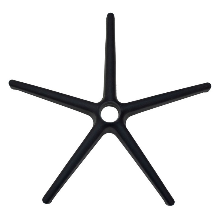 Irodai szék műanyag Star fekete D54cm
