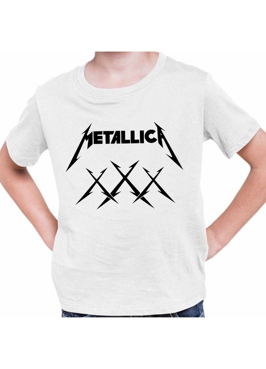 Gyerek Fiú Póló Metallica Merch Nothing Else Matters, Fehér