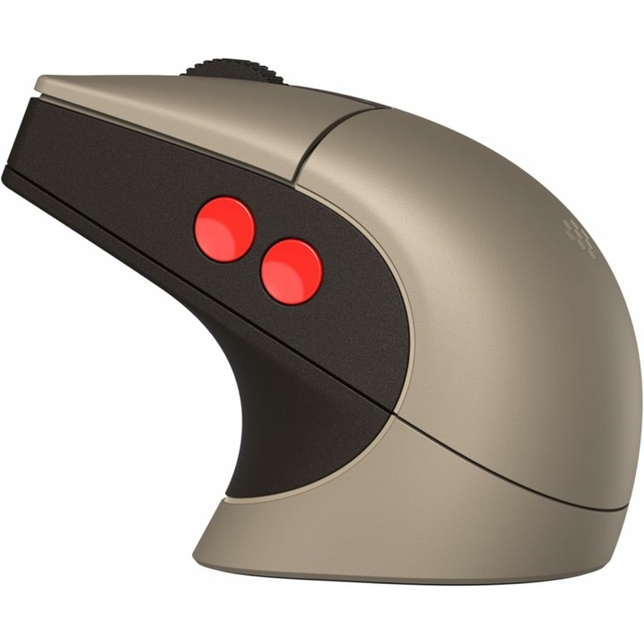 Vezeték nélküli egér, 8BitDo Retro R8, 26 000 DPI, 8000 Hz, RF/Bluetooth/USB, PAW 3395, Kétkezes, C64 Edition, Gamer