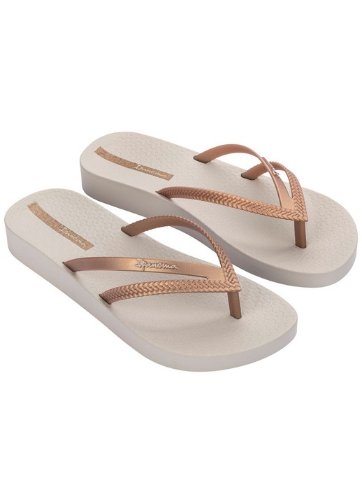 Slapi de dama Ipanema Bossa Soft comozi bej la moda, Bej, 39