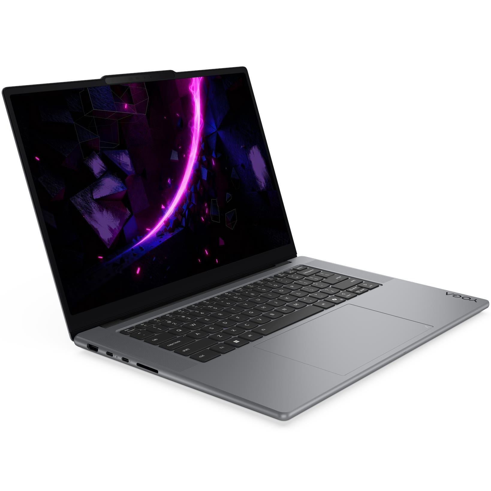 Laptop Lenovo Yoga Pro 7 15IPH11 cu procesor Intel Core™ Ultra 7 356H pana la 4.7GHz, 15.3" 2.5K WQXGA, OLED, 32GB LPDDR5x, 1TB SSD, NVIDIA GeForce RTX™ 5050 8GB GDDR7, Windows 11 Home, Luna Grey, 3Y Premium Care