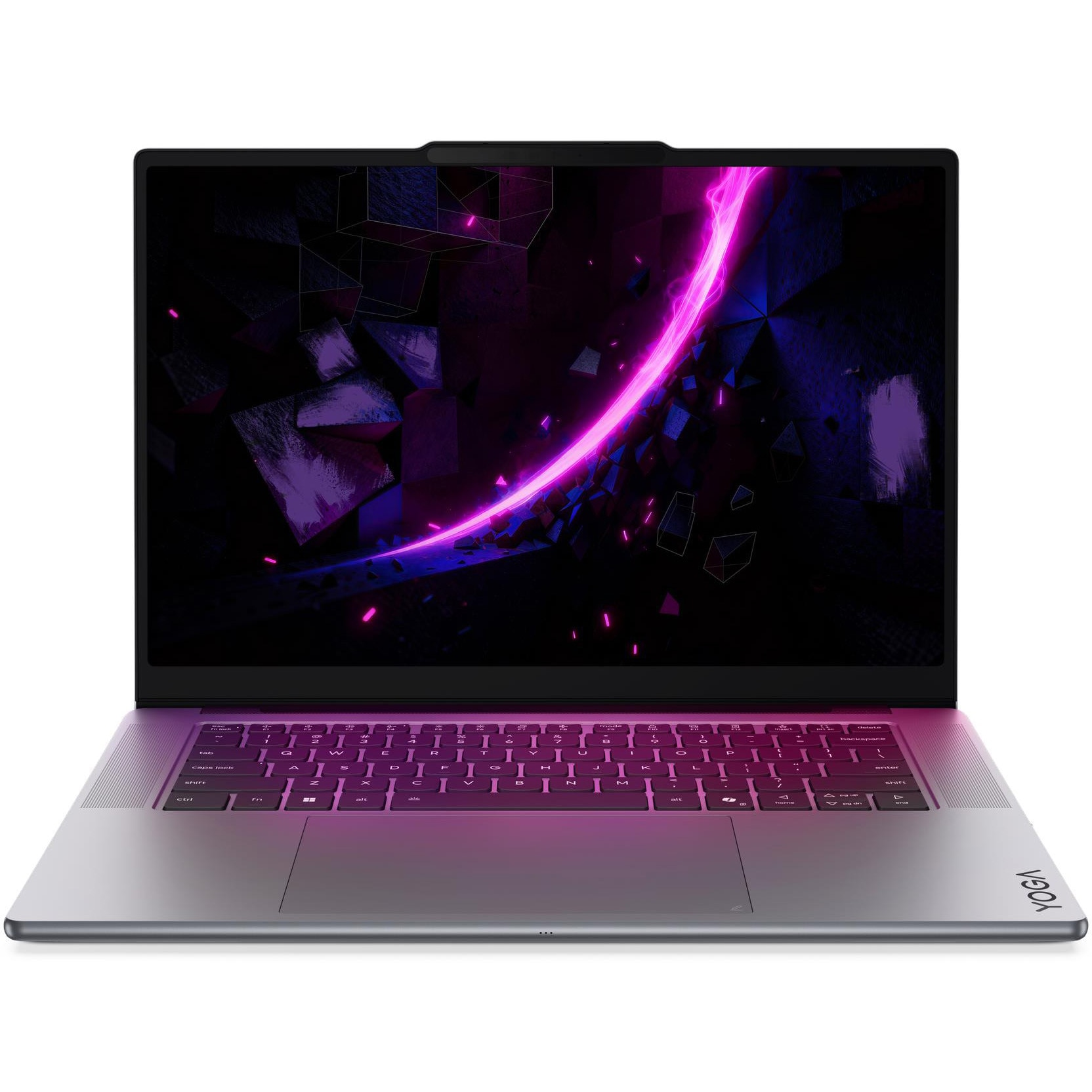 Laptop Lenovo Yoga Pro 7 15IPH11 cu procesor Intel Core™ Ultra 7 356H pana la 4.7GHz, 15.3" 2.5K WQXGA, OLED, 32GB LPDDR5x, 1TB SSD, NVIDIA GeForce RTX™ 5050 8GB GDDR7, Windows 11 Home, Luna Grey, 3Y Premium Care